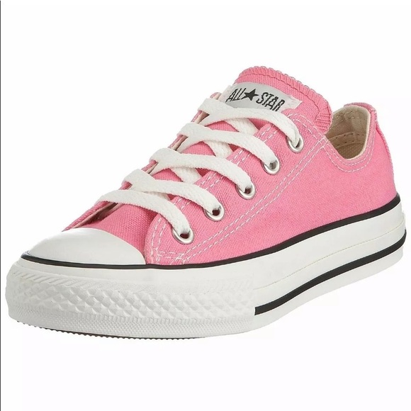 girls pink converse
